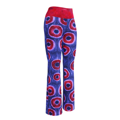 Phisherman Phish High Waist Flare leggings