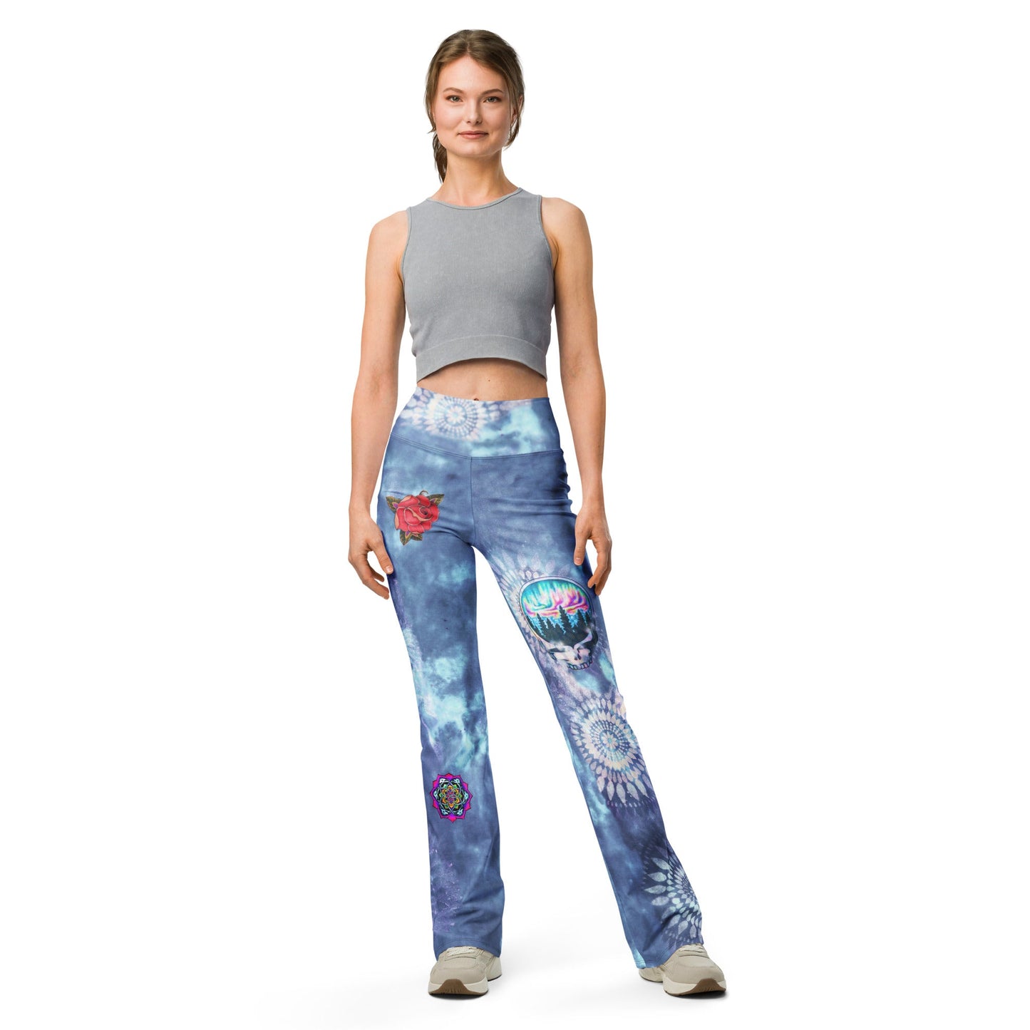 Aurora High Waist Flare leggings