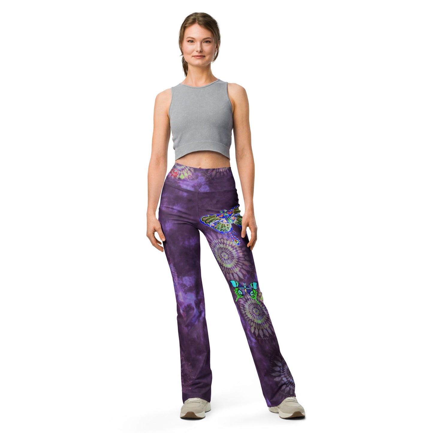 Transformation Purp Sauce Flare leggings