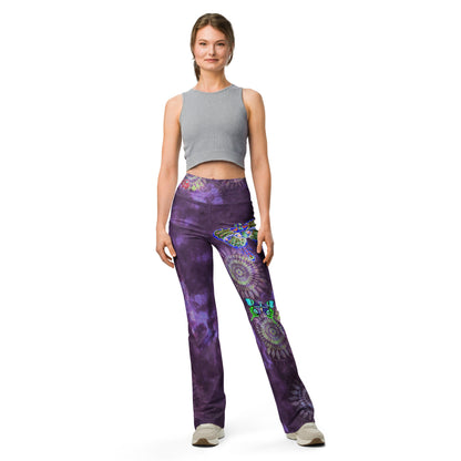 Transformation Purp Sauce Flare leggings