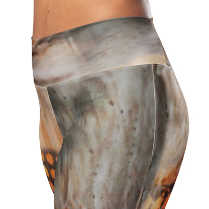 Desert Gold Flare leggings