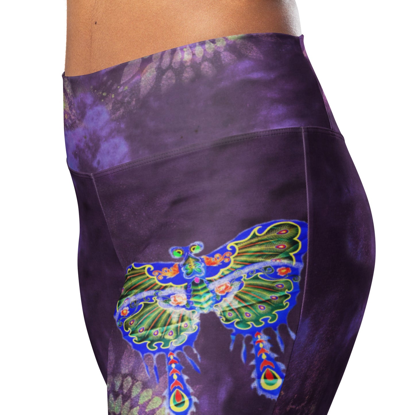 Transformation Purp Sauce Flare leggings