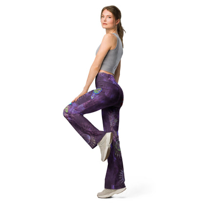Transformation Purp Sauce Flare leggings