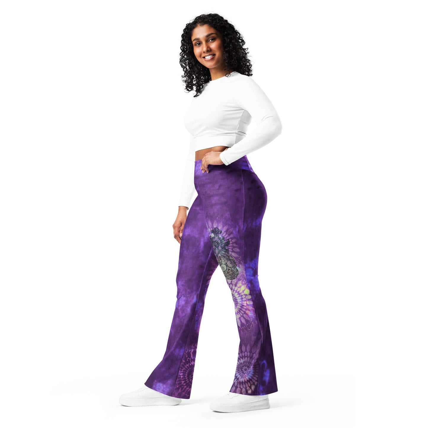 After Hours High Waist Flare leggings