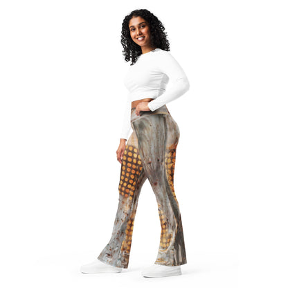Desert Gold Flare leggings
