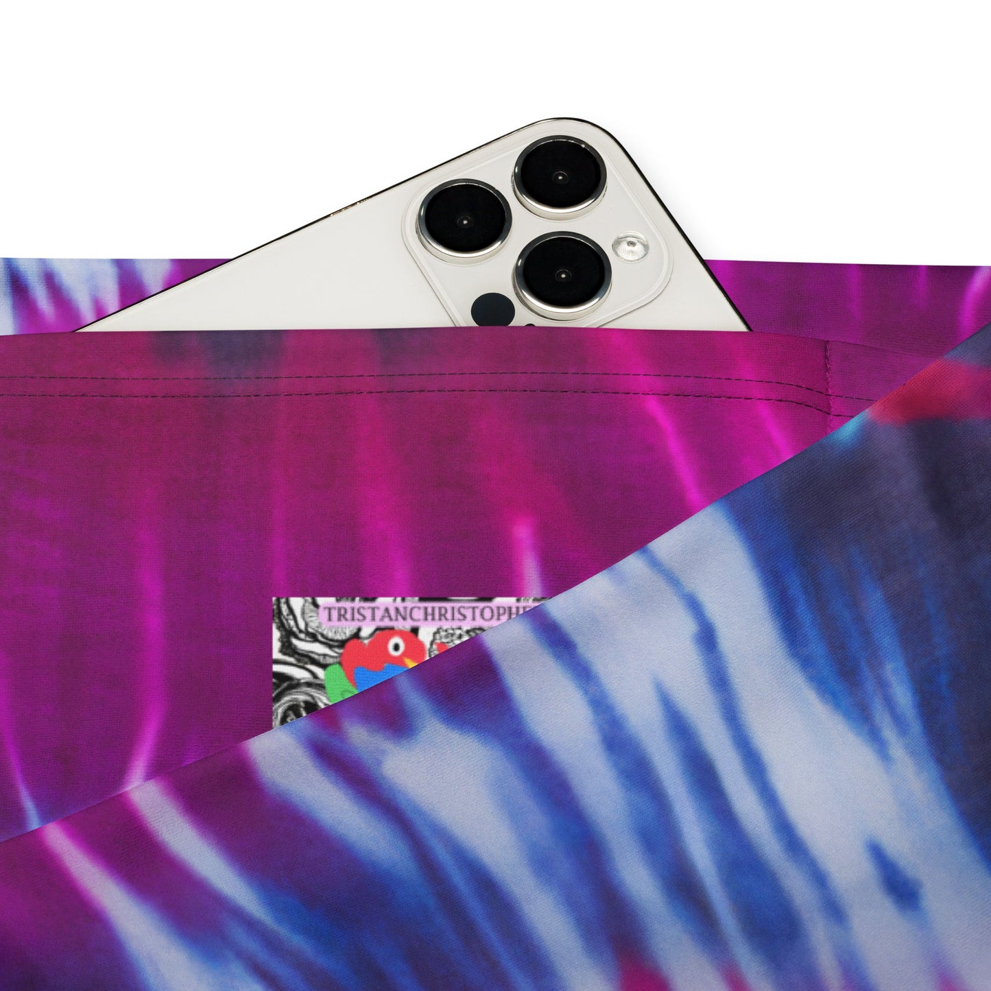 Shibori Petals High Waist Flare Leggings