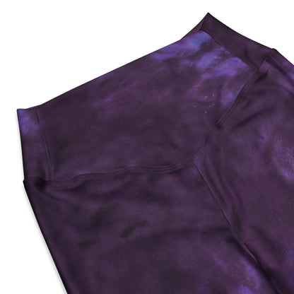 After Hours Dark Plum Remix Flare leggings