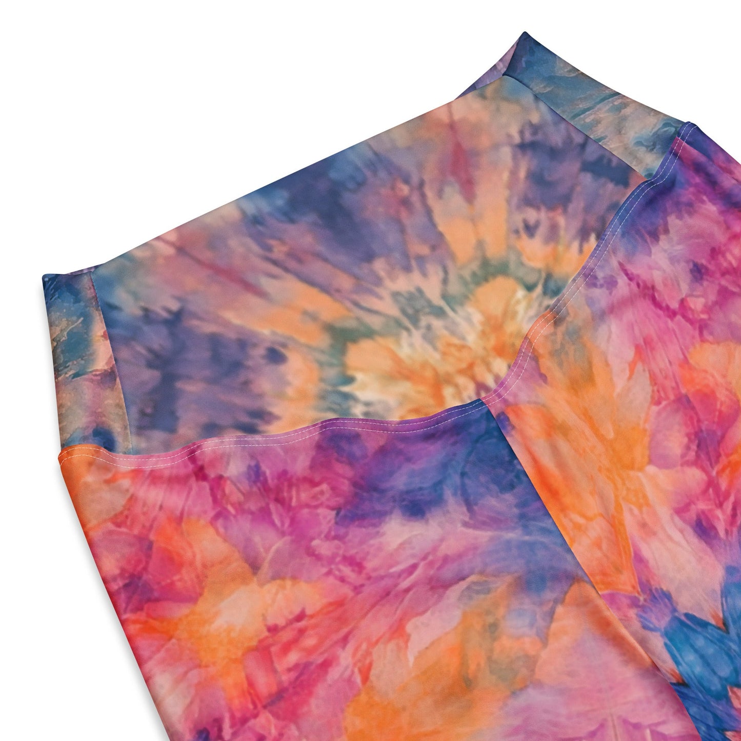 Shibori Quest High Waist Flare leggings