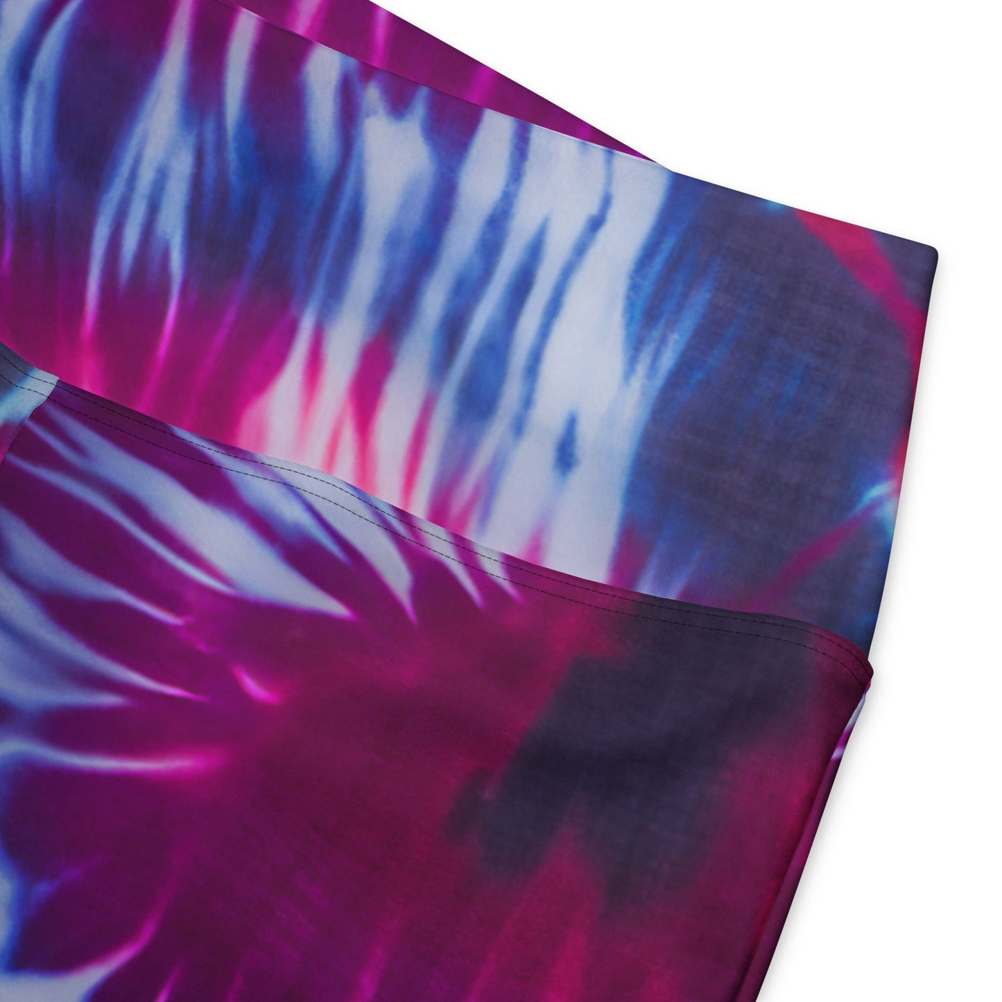 Shibori Petals High Waist Flare Leggings