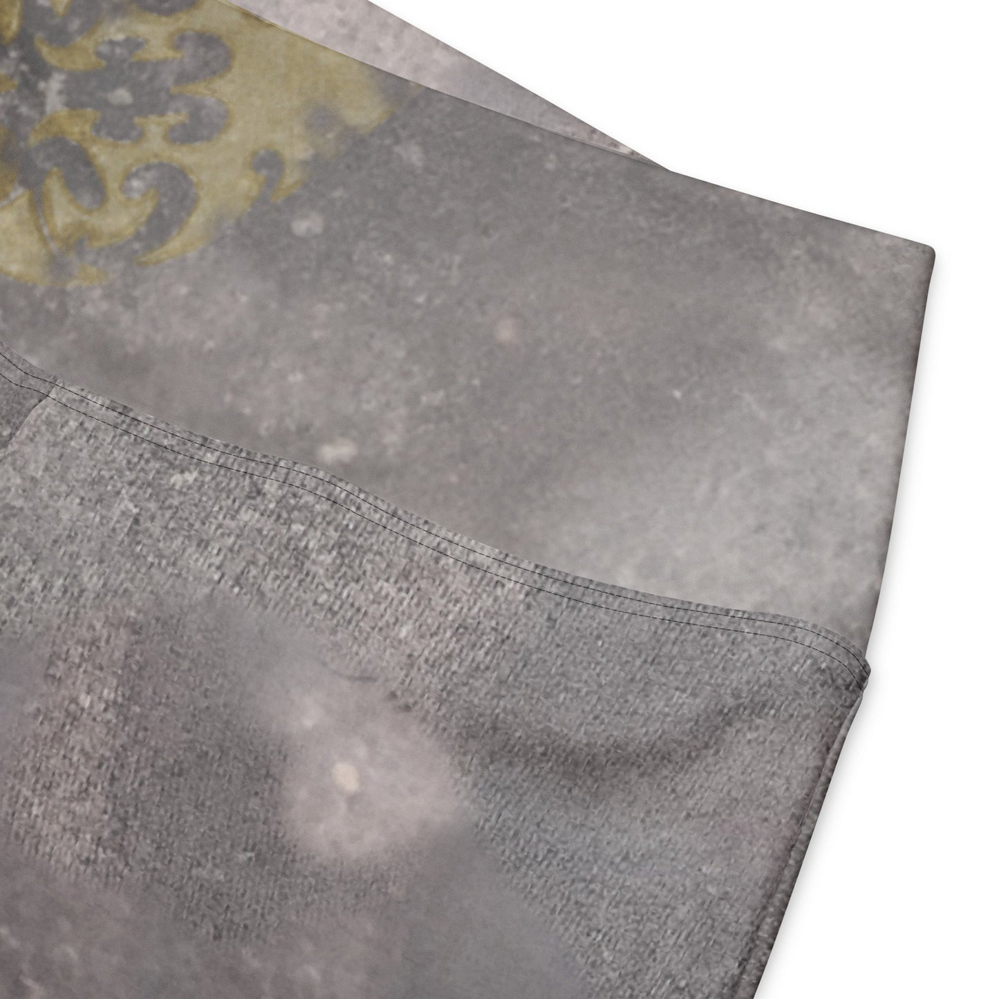 Fleur De Le Graytful Dead Front High Waist Flare Leggings