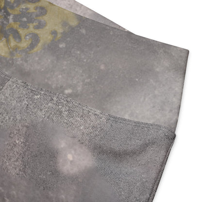 Fleur De Le Graytful Dead Front High Waist Flare Leggings