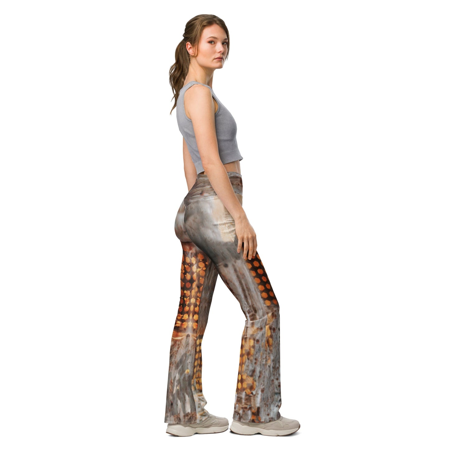Desert Gold Flare leggings