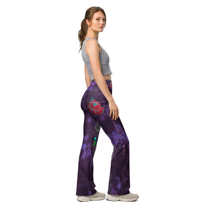 Transformation Purp Sauce Flare leggings