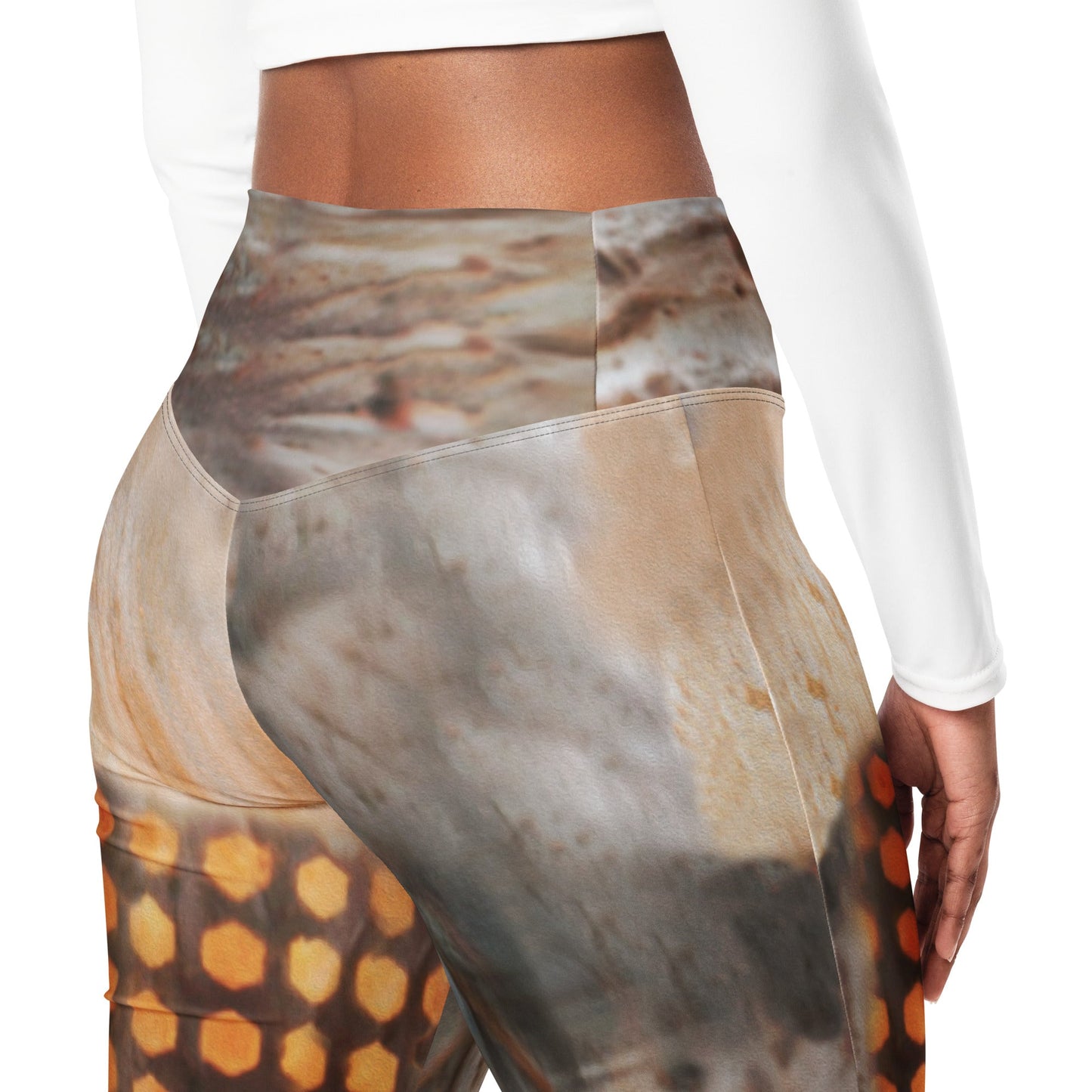 Desert Gold Flare leggings