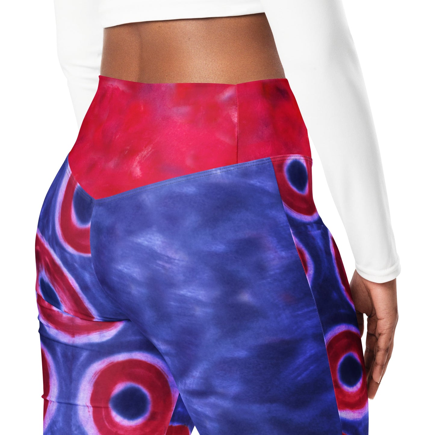 Phisherman Phish High Waist Flare leggings