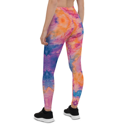 Shibori Quest Low Waist Leggings