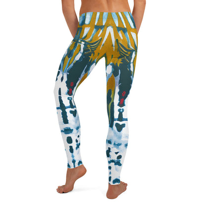 Orchid Render Low Waist Leggings