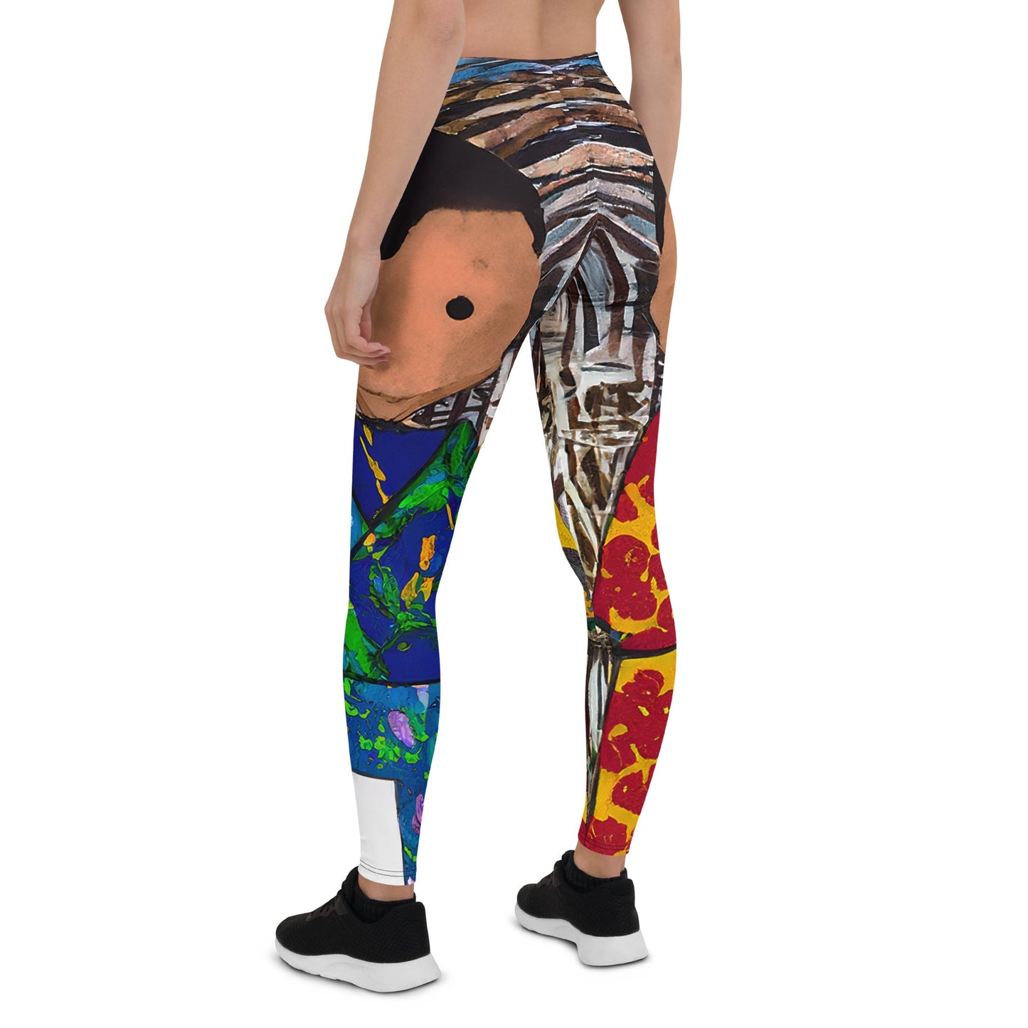 Flower Tikes Low Waist Leggings