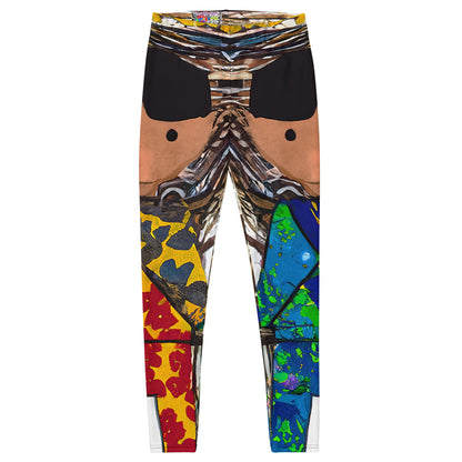 Flower Tikes Low Waist Leggings