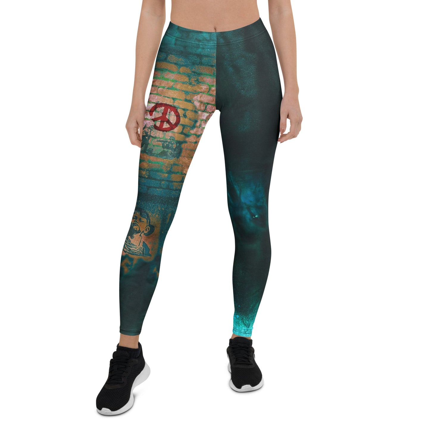 Army Girl Low Waist Leggings