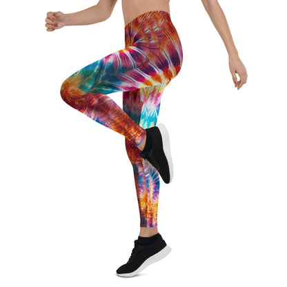 Shibori Glory Low Waist Leggings