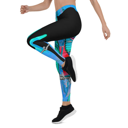 Kemetic Flight Low Waist Leggings