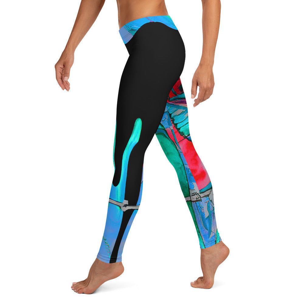 Kemetic Flight Low Waist Leggings