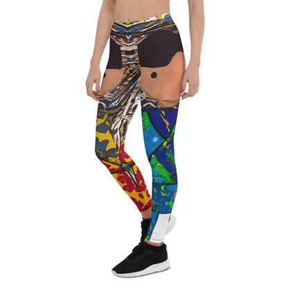 Flower Tikes Low Waist Leggings