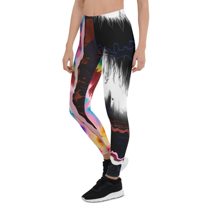 Shattered Low Waist Leggings