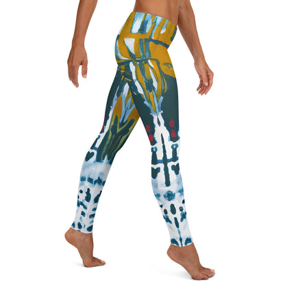 Orchid Render Low Waist Leggings