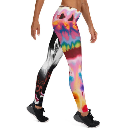 Shattered Low Waist Leggings