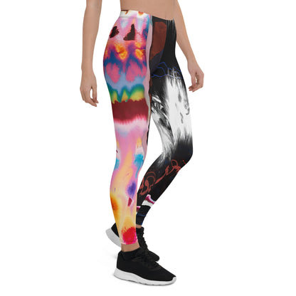 Shattered Low Waist Leggings