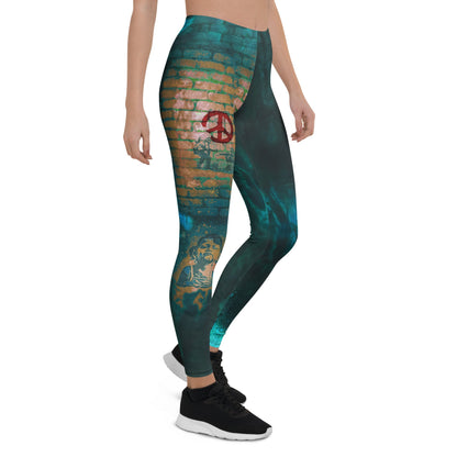 Army Girl Low Waist Leggings