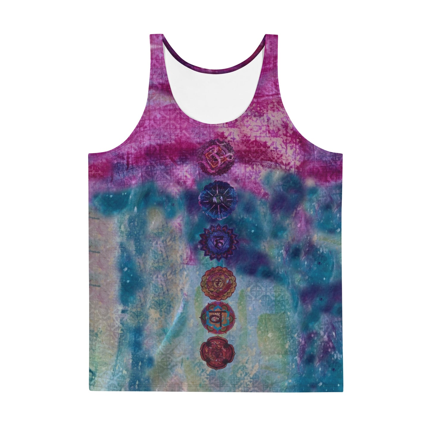 Sahasrara Crown Unisex Tank Top