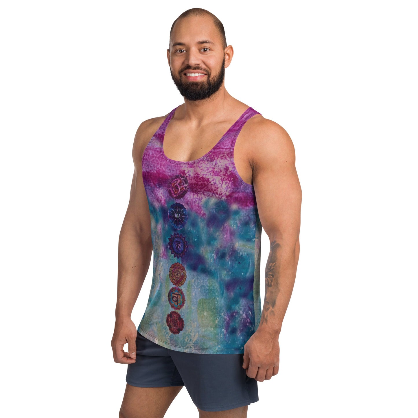 Sahasrara Crown Unisex Tank Top