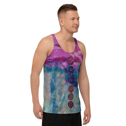 Sahasrara Crown Unisex Tank Top