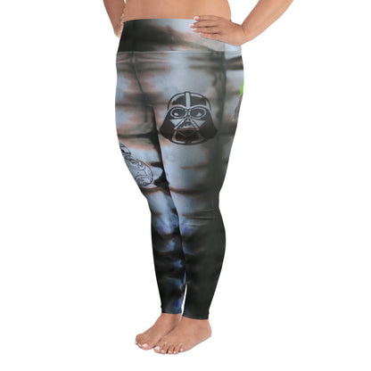 Darth Vader Low Plus Size Leggings