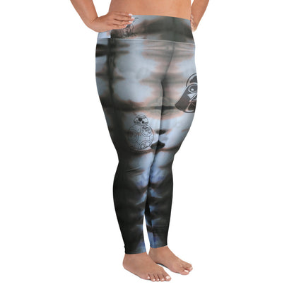Darth Vader Low Plus Size Leggings