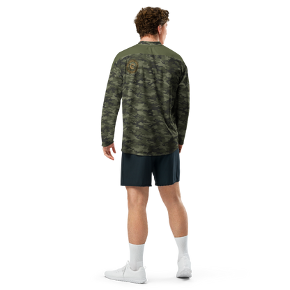 The Casual Camo Company (Woodland) Hockey Style Jersey