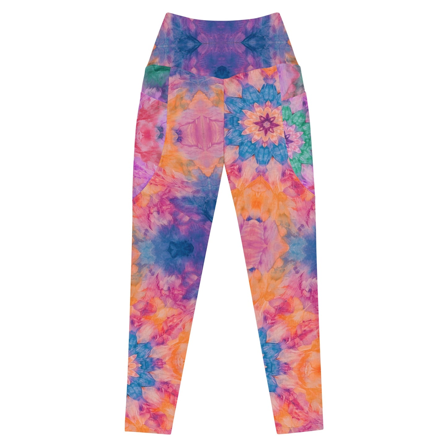 Shibori Quest Mixto Leggings with pockets