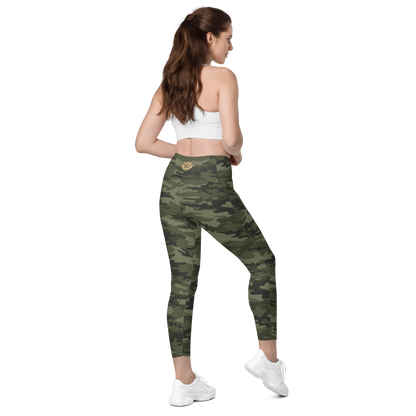 The Casual Camo Company Woodland Leggings with Pockets