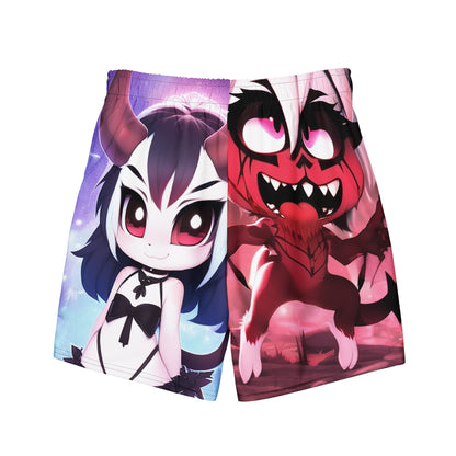 Good vs Evil Swim Trunks