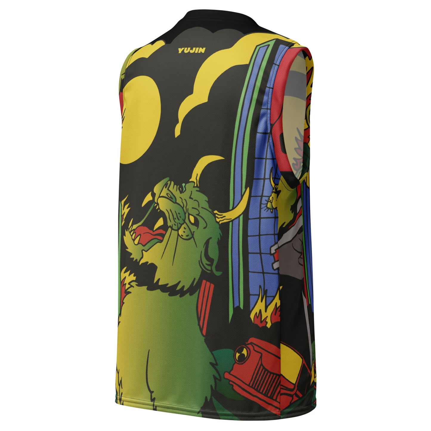 Devil Cat Recycled Basketball Jersey