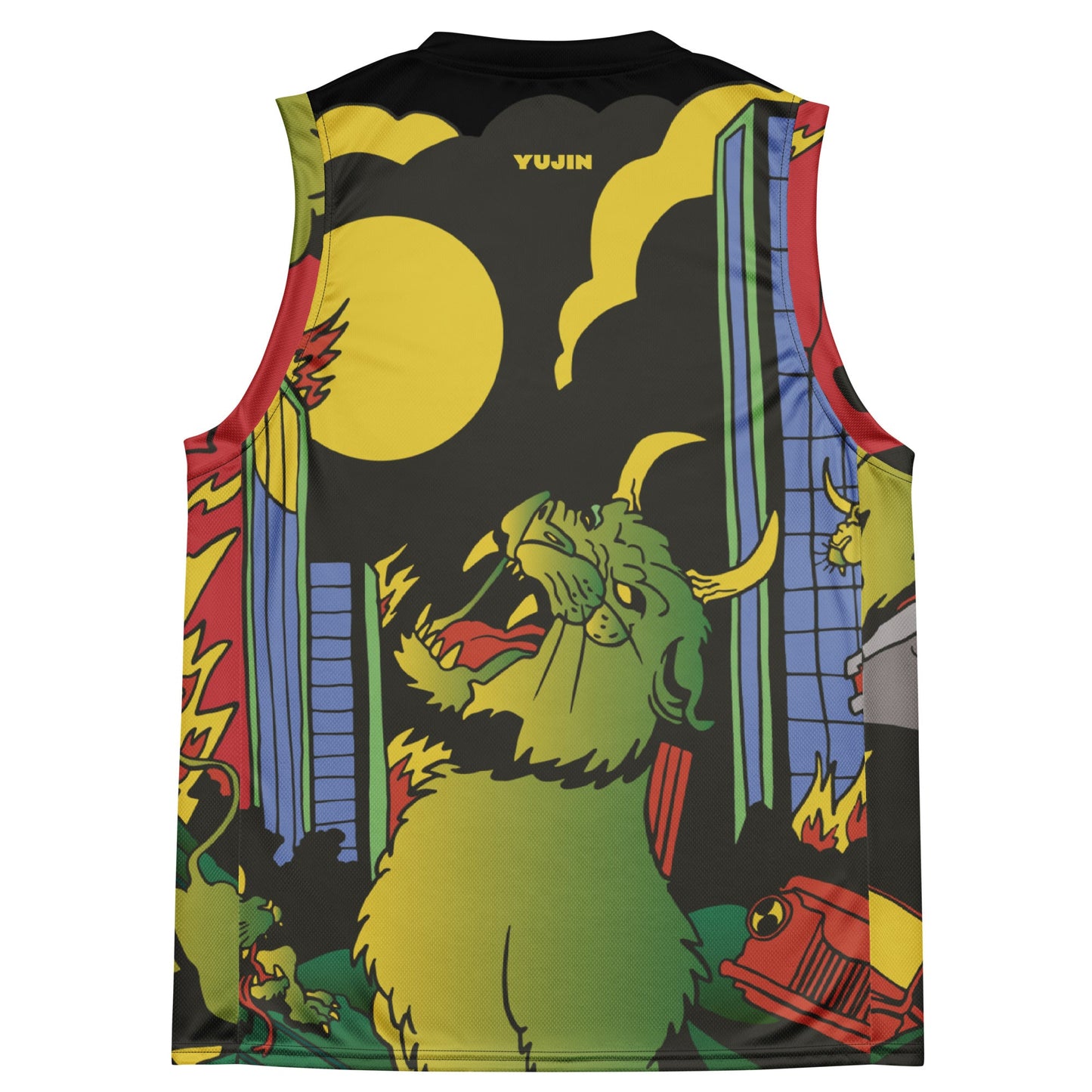 Devil Cat Recycled Basketball Jersey