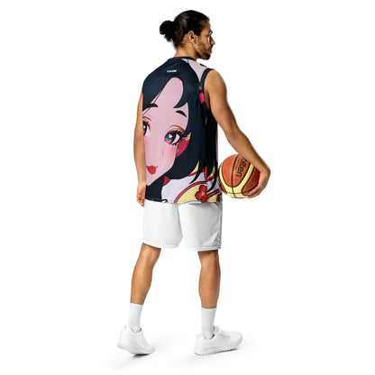 Deeply In Love Recycled Basketball Jersey