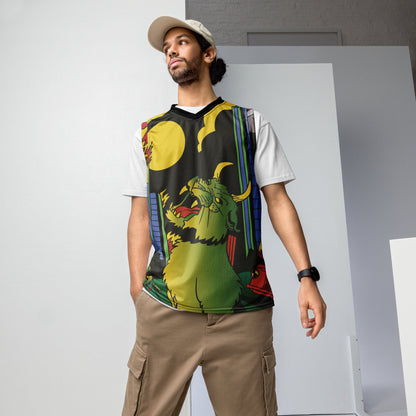 Devil Cat Recycled Basketball Jersey