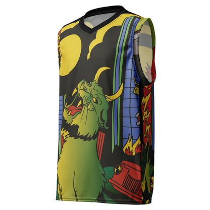 Devil Cat Recycled Basketball Jersey