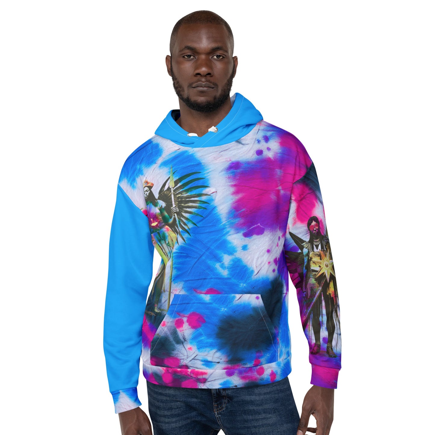 Amaru Khan Tye-Dye Unisex Hoodie