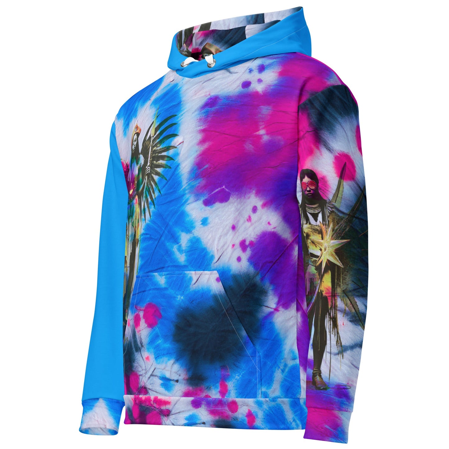 Amaru Khan Tye-Dye Unisex Hoodie