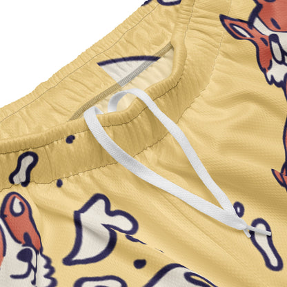 Swimming Corgi Mesh Shorts